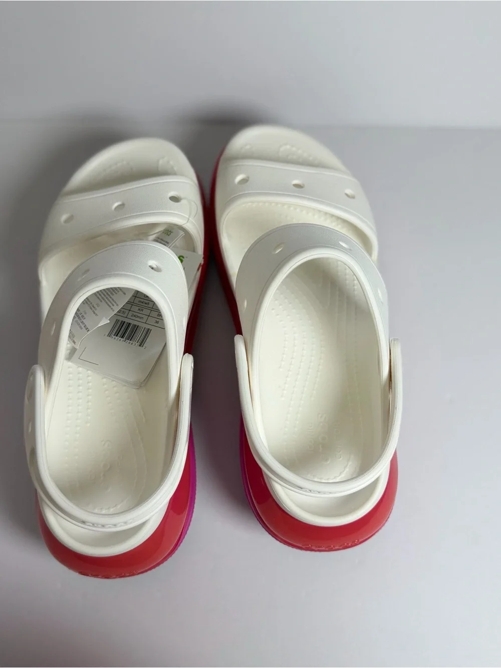 CROCS chunky platform